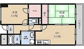 大阪府堺市堺区栄橋町２丁2番23号（賃貸マンション2LDK・4階・52.83㎡） その2