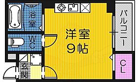 パナメゾンドール  ｜ 大阪府堺市堺区一条通（賃貸マンション1R・4階・22.61㎡） その2