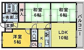 グローリー中百舌鳥  ｜ 大阪府堺市北区百舌鳥梅町３丁（賃貸マンション3LDK・1階・67.00㎡） その2