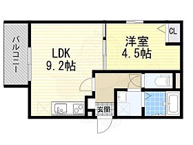 大阪府堺市堺区北旅籠町西１丁1番31号（賃貸アパート1LDK・2階・33.24㎡） その2