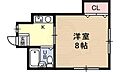 富士マンション4階3.4万円