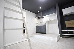 南海線 湊駅 徒歩9分の賃貸アパート 2階ワンルームのリビング/ダイニング