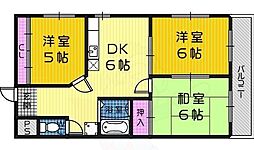 シティコーポ・グリーン 3DKの間取図画像