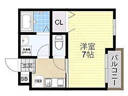 fiore旭ヶ丘 1階/-
