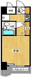 メゾン・ド・フェニックス ワンルームの間取図画像