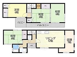 JR阪和線 北信太駅 徒歩15分