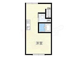 BR Maison 堺石津 ワンルームの間取図画像