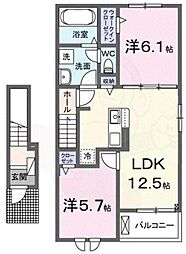 ゾーナ・ヴェルデ2番館 2階/-