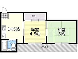 間取図画像 2DK