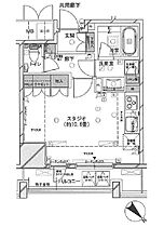 レフィール築地レジデンス 608 ｜ 東京都中央区築地２丁目15-10（賃貸マンション1R・6階・31.71㎡） その2