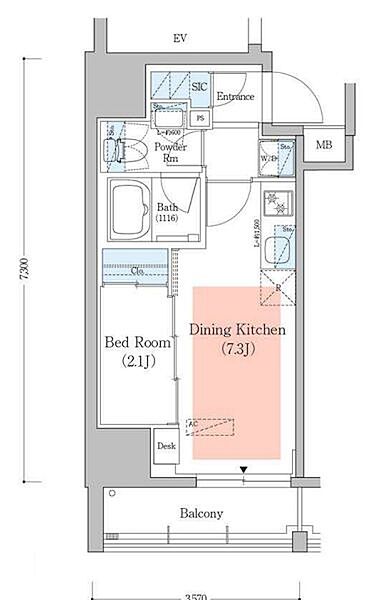 アーバネックス深川住吉III 1001｜東京都江東区住吉２丁目(賃貸マンション1DK・10階・25.34㎡)の写真 その2