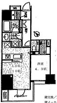 グレーシア勝どき 404 ｜ 東京都中央区勝どき４丁目1-11（賃貸マンション1LDK・4階・40.72㎡） その2