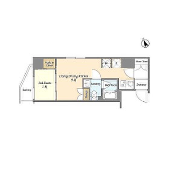 アジュールテラス門前仲町 603｜東京都江東区福住１丁目(賃貸マンション1LDK・6階・28.79㎡)の写真 その2