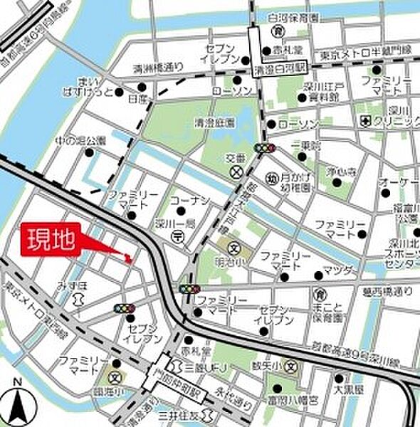 アジュールテラス門前仲町 603｜東京都江東区福住１丁目(賃貸マンション1LDK・6階・28.79㎡)の写真 その17