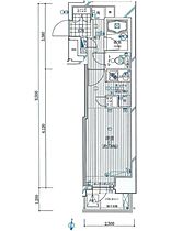 ガリシア錦糸町ステーションフロント 201 ｜ 東京都墨田区江東橋３丁目10-9（賃貸マンション1K・2階・26.04㎡） その2