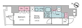 クロスレジデンス日本橋本町 1302 ｜ 東京都中央区日本橋本町４丁目15-5（賃貸マンション1DK・13階・28.21㎡） その2