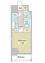 スタンズ大島（STANDZ大島） 901 ｜ 東京都江東区大島７丁目1-1（賃貸マンション1K・9階・25.22㎡） その2