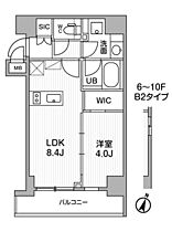 シーズンフラッツ門前仲町 702 ｜ 東京都江東区永代２丁目34-8（賃貸マンション1LDK・7階・32.47㎡） その2