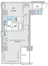 御幸レジデンス日本橋茅場町 101 ｜ 東京都中央区新川１丁目31-5（賃貸マンション1LDK・1階・46.36㎡） その2