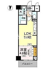 江東区枝川3丁目マンション 1LDKの間取図画像