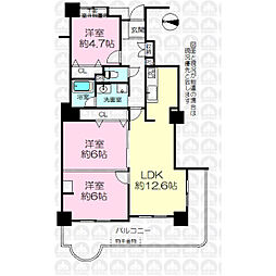 間取図画像 3LDK