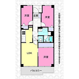 間取図画像 3LDK