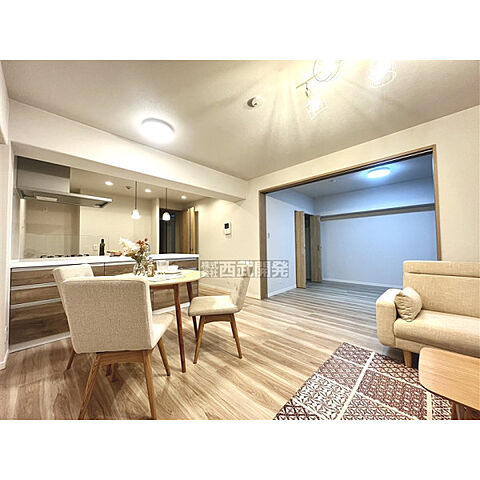 リビング/ダイニング パークヒルズ若葉スカイハイツ 2階/-