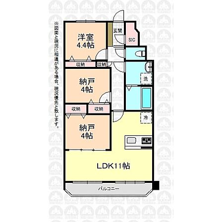 1SLDK 間取り