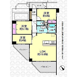 グーディッシュ久米川 3LDKの間取図画像