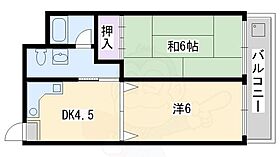 京都府京都市右京区西院下花田町（賃貸マンション2K・4階・36.00㎡） その2