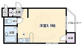 ラメールＩＩＩ 207 ｜ 京都府京都市中京区西ノ京中御門東町（賃貸マンション1R・2階・22.68㎡） その2