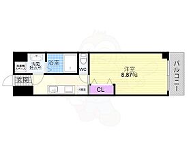 京都府京都市上京区六番町（賃貸マンション1K・3階・26.23㎡） その2