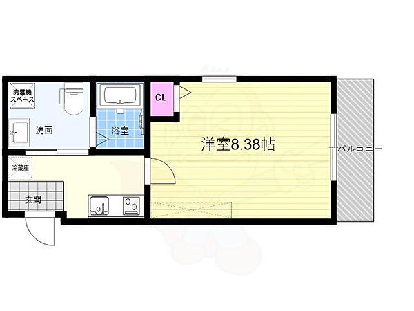 仮称）上賀茂石計町 共同住宅 102｜京都府京都市北区上賀茂石計町(賃貸マンション1K・1階・23.62㎡)の写真 その2