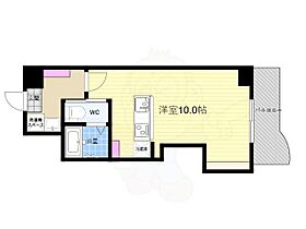 京都府京都市下京区材木町（賃貸マンション1R・9階・26.77㎡） その2