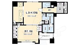 京都府京都市下京区烏丸通五条上る悪王子町（賃貸マンション1LDK・2階・51.62㎡） その2