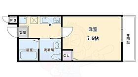 京都府京都市下京区高辻通堀川西入富永町（賃貸マンション1K・3階・23.00㎡） その2