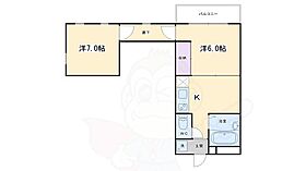 京都府京都市上京区大宮通下立売上る家永町（賃貸マンション2K・2階・40.21㎡） その2