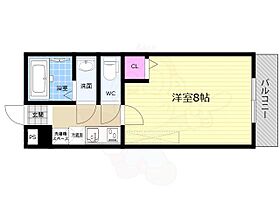 京都府京都市上京区下長者町通土屋町西入二本松町（賃貸マンション1K・3階・22.36㎡） その2