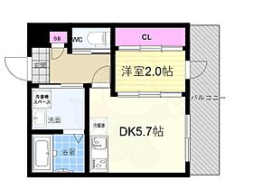 京都府京都市上京区浄福寺通中立売上る新桝屋町（賃貸マンション1DK・3階・24.96㎡） その2