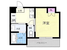 京都府京都市上京区北小路中之町（賃貸マンション1K・4階・18.81㎡） その2