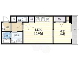 京都府京都市北区小山下総町（賃貸マンション1LDK・3階・37.95㎡） その2