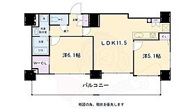 京都府京都市下京区醒ケ井通万寿寺下る小泉町（賃貸マンション2LDK・6階・52.16㎡） その2