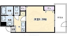 京都府京都市下京区大宮通七条上る御器屋町（賃貸マンション1K・1階・24.98㎡） その2