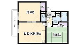 ハイツやすらい  ｜ 京都府京都市北区西賀茂南川上町（賃貸アパート2LDK・1階・52.84㎡） その2