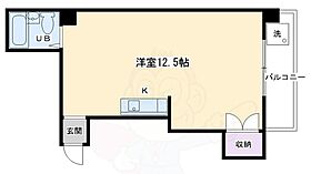 京都府京都市下京区寺町通松原上る京極町（賃貸マンション1R・5階・25.25㎡） その2