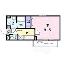 fidel氷室  ｜ 京都府京都市北区衣笠氷室町26番（賃貸アパート1K・1階・28.05㎡） その2