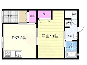 西院春栄町貸家 28-2-1 ｜ 京都府京都市右京区西院春栄町（賃貸一戸建1DK・1階・38.00㎡） その2