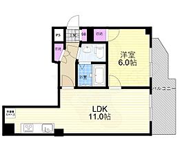 京都府京都市中京区壬生檜町（賃貸マンション1LDK・2階・40.00㎡） その2