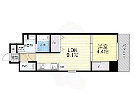 京都府京都市中京区西ノ京南原町（賃貸マンション1LDK・5階・34.78㎡） その2