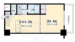アンシャンテ 1DKの間取図画像